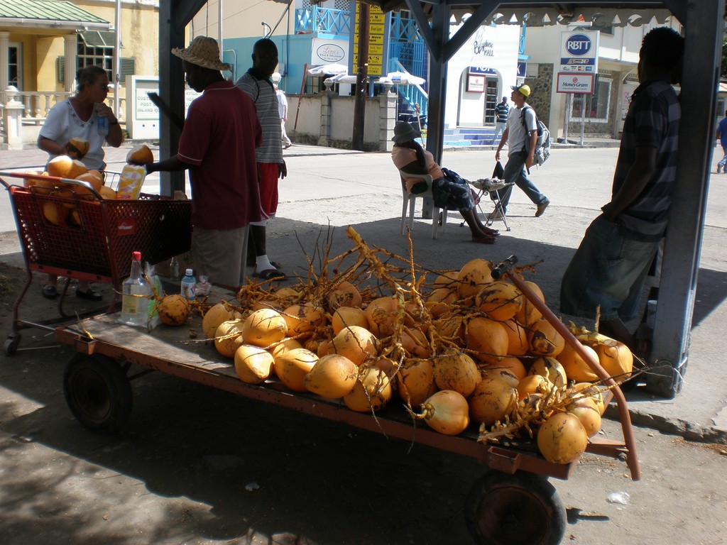 La boisson gratuite des Antilles