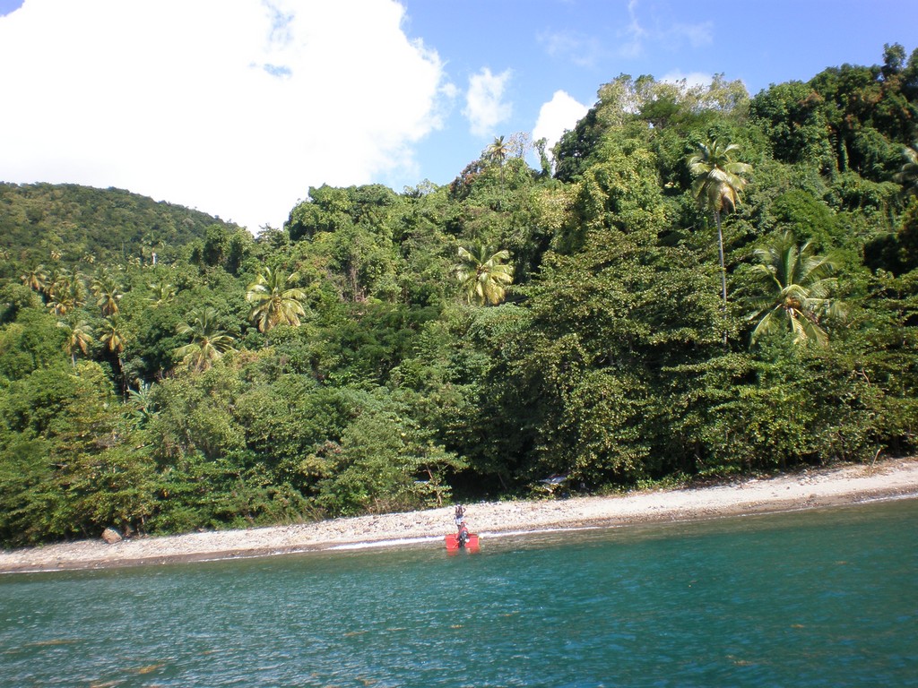 Petit mouillage insolite en croisiere aux antilles