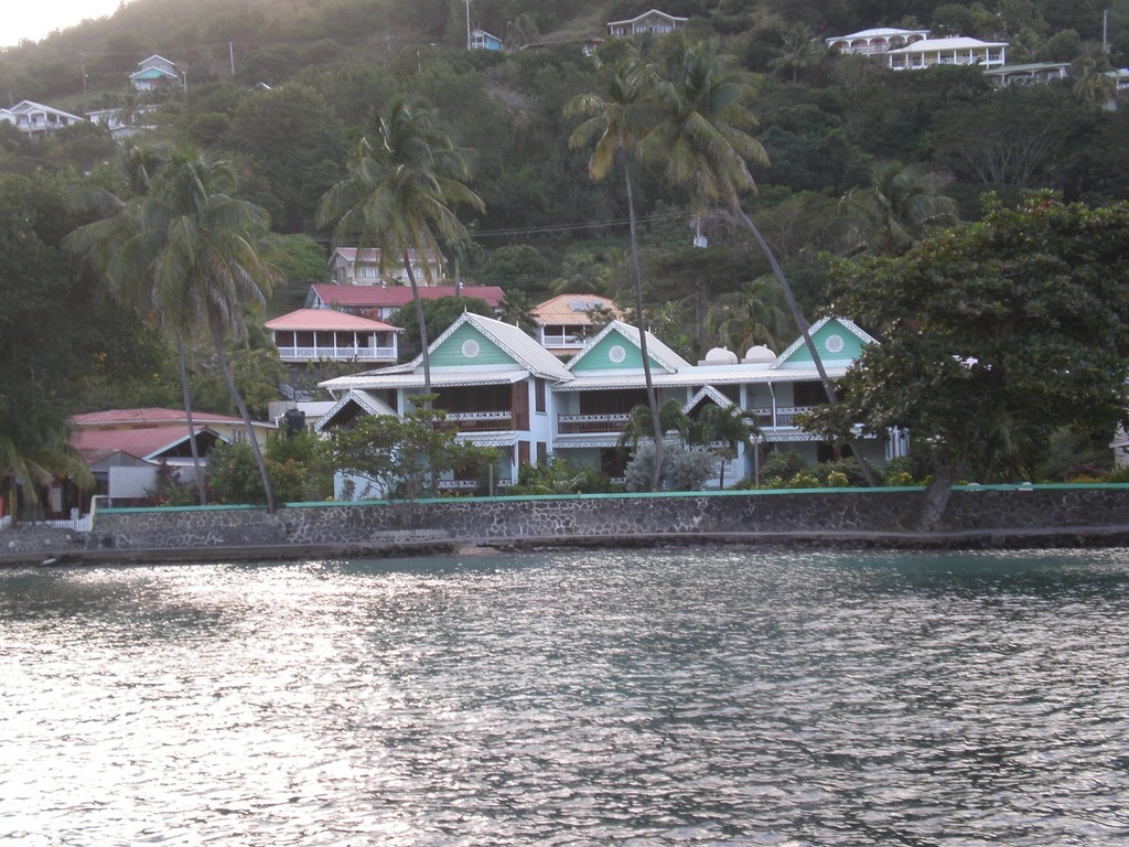 arrivée à port Elisabeth Bequia saint Vincent les Grenadines