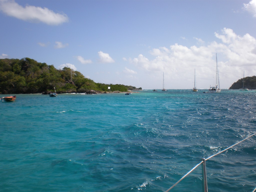 Entrée aux tobago cays