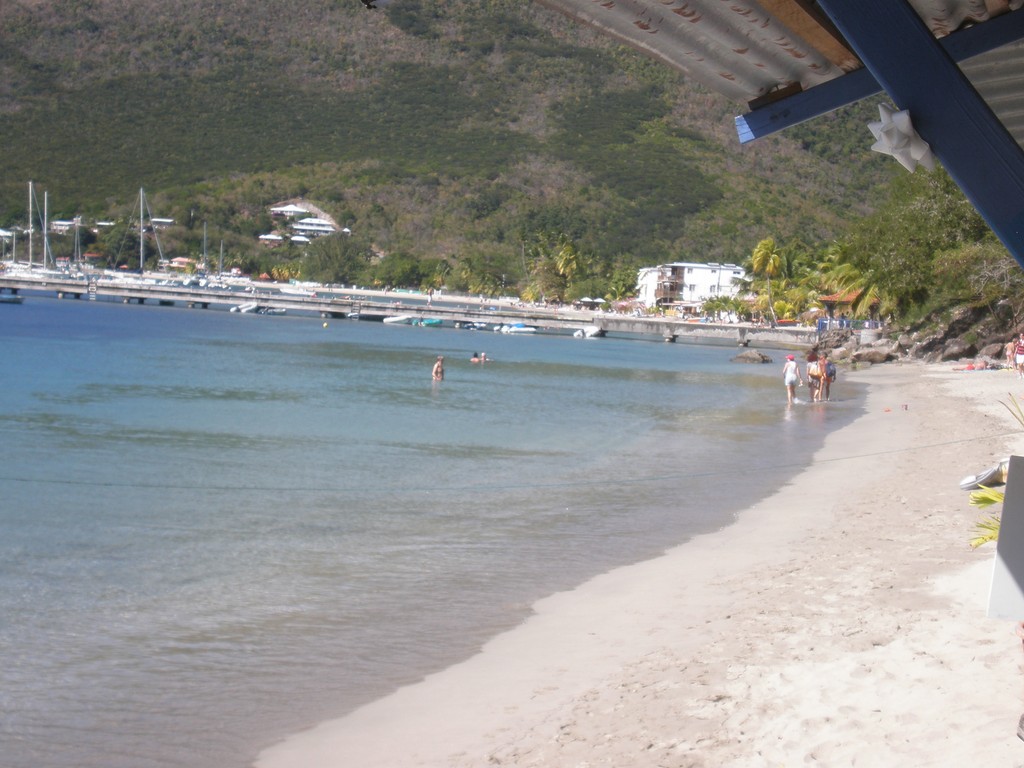 le ponton de grande anse pour les croisieres