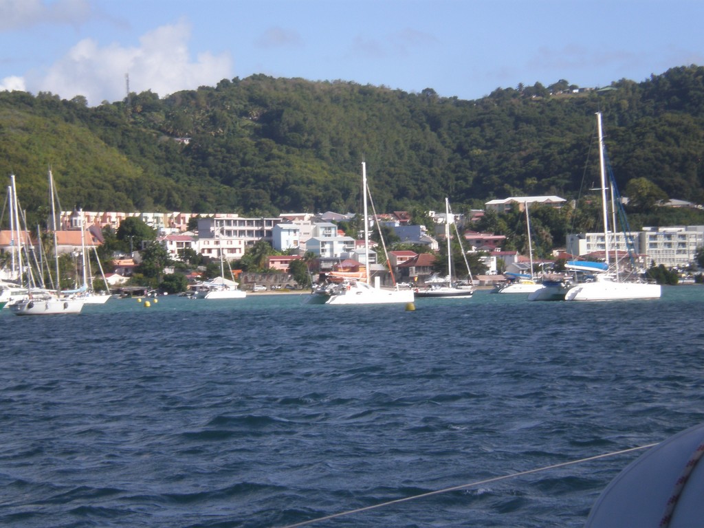 Mouillage de sainte Anne Martinique