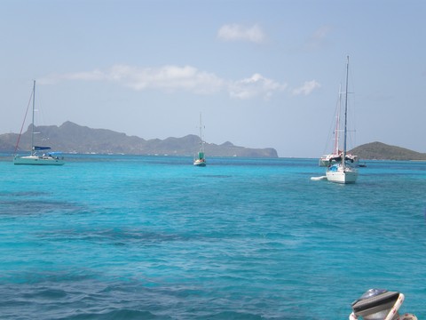 Le turquoise des Grenadines