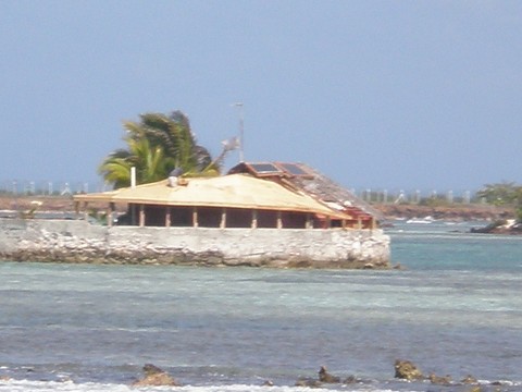 Le  bar insolite d'Union saint vincent les Grenadines