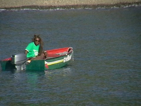 Boys boat des Grenadines