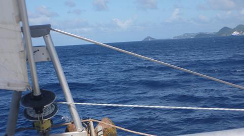 Croisière aux grenadines dans le canal de ste Lucie