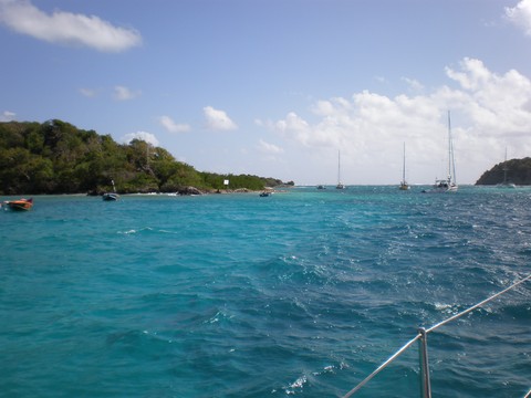 Entrée aux tobago cays