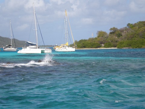 le turquoise des Grenadines