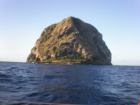 le rocher du Diamant Martinique